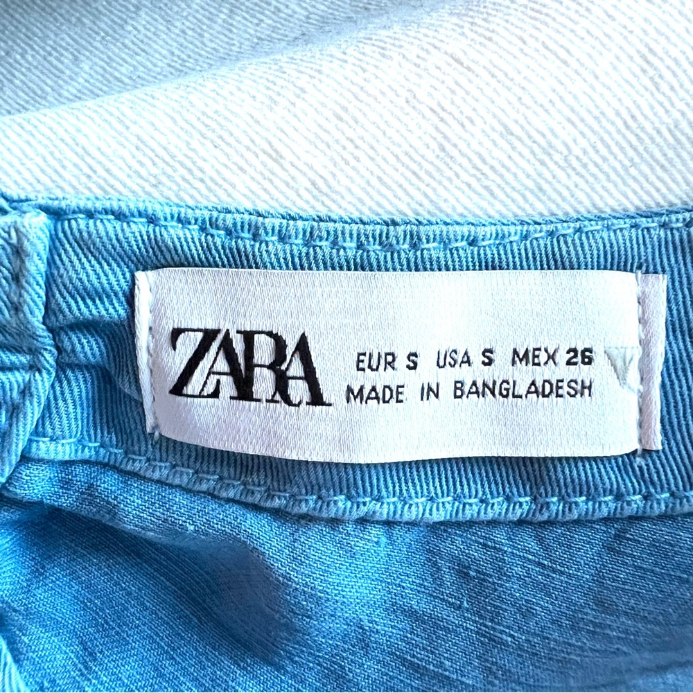 ZARA Blue Halter Neck Women's Top - Picture 10 of 10